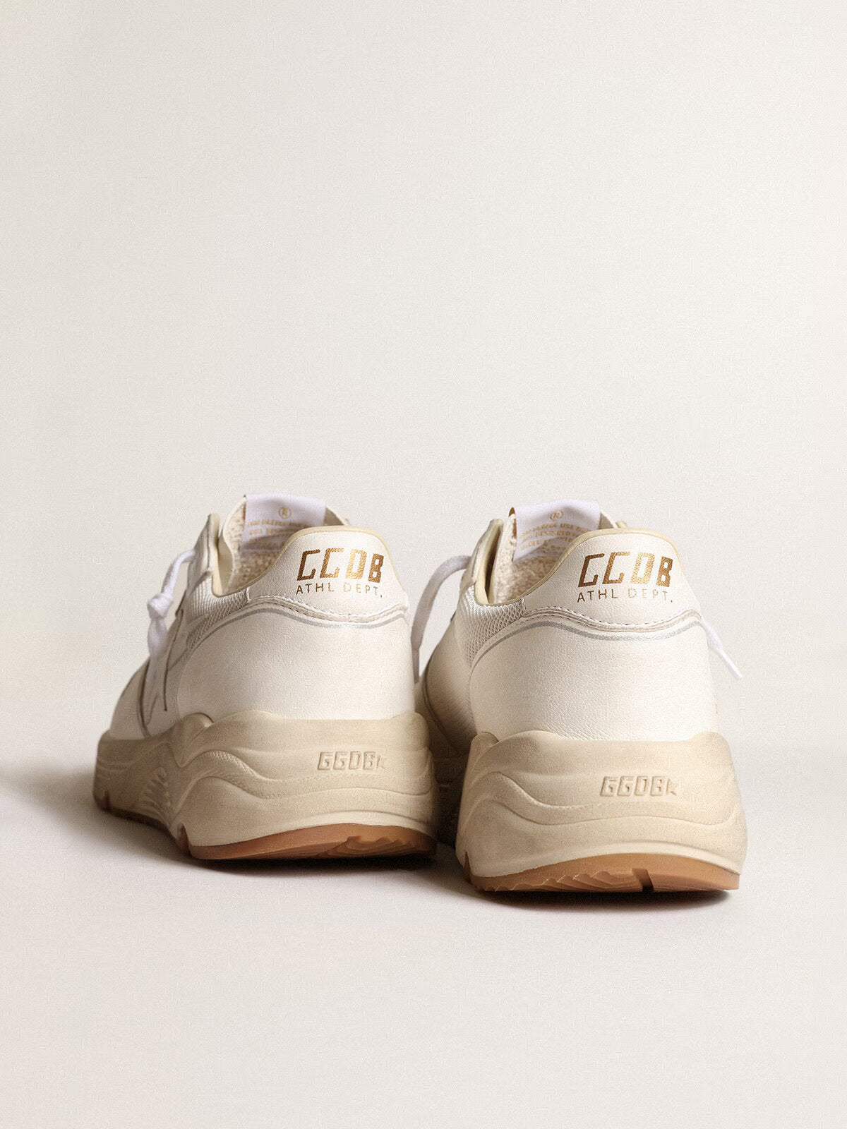 GGDB - Running Sole nappa blancs